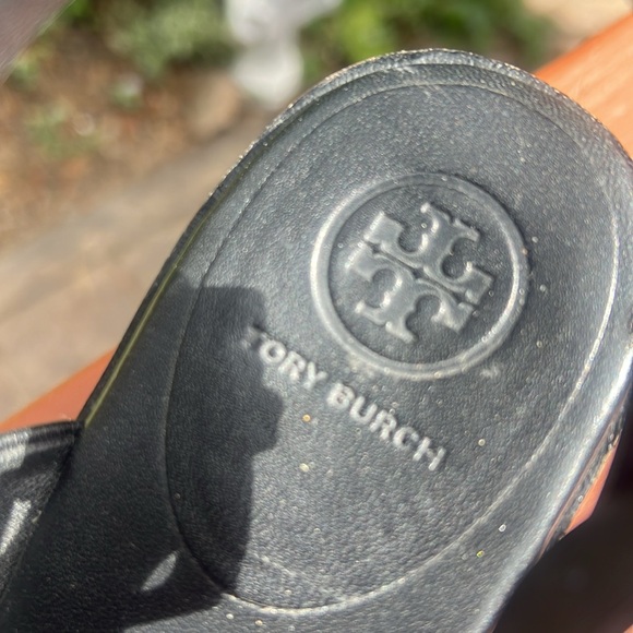 Tory Burch black sandels - Picture 2 of 6